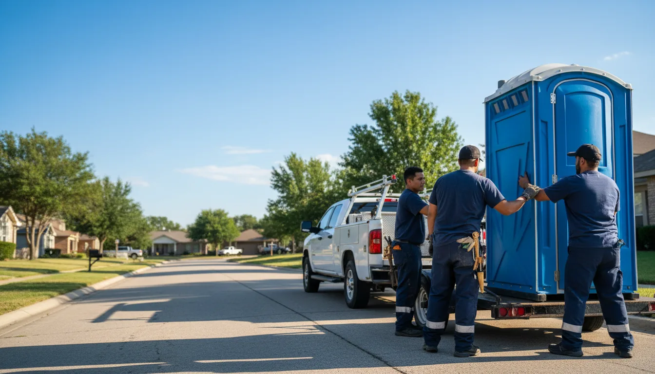 Portable Toilet Rental in New Braunfels, TX near me